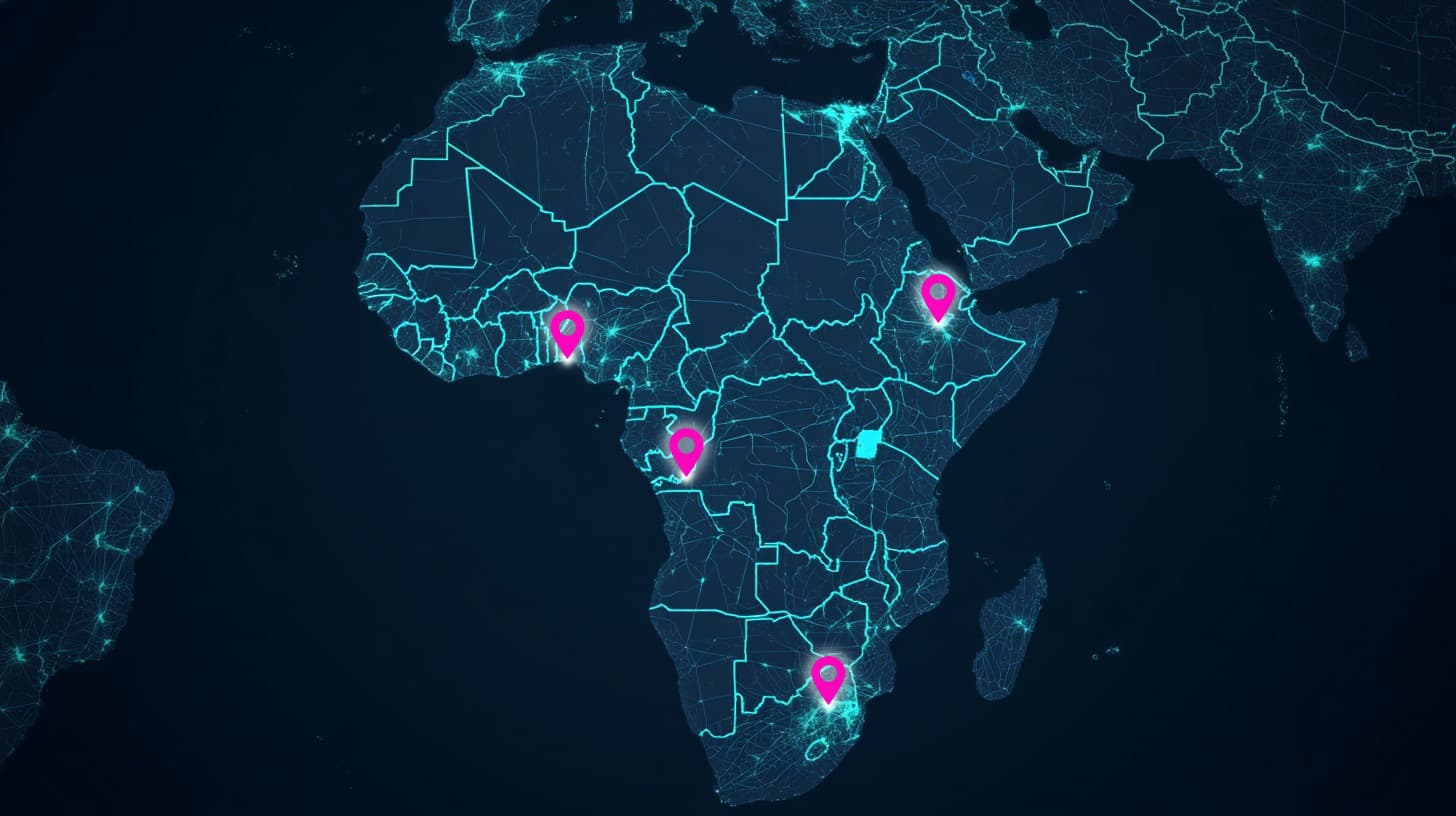 Geographic focus: Nigeria, Ethiopia, DRC, South Africa